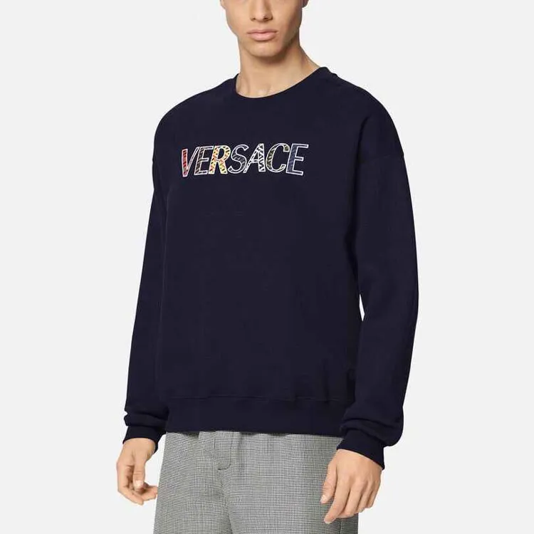 VERSACE Embroidered Monogram Sweatshirt-2