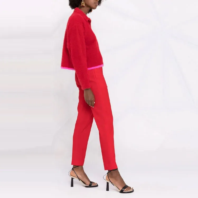 Jacquemus Neve Knitted Polo Jumper-3