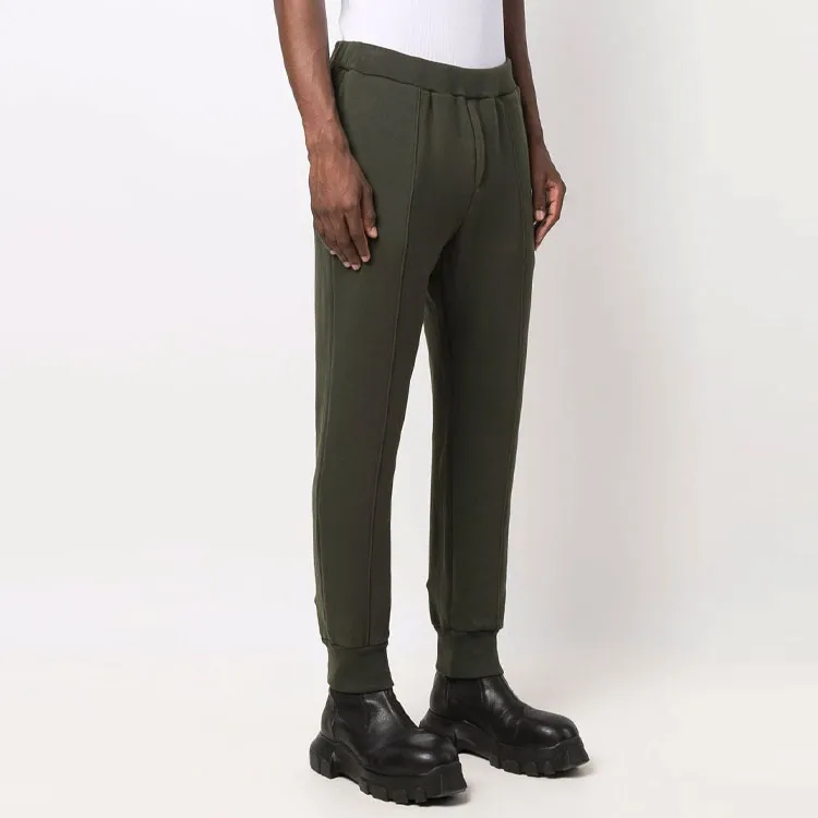 UNDERCOVER Knitted Sweatpants Men Green-3