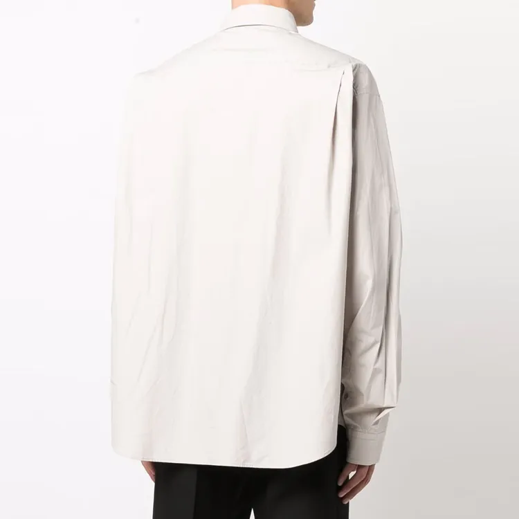 Balenciaga SS22 Shirt Men's Gray White-2