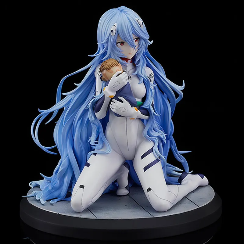 GSC 1 7 Rei Ayanami 1/7 Neon Genesis Evangelion, Long Hair Scale Figures 16cm-3