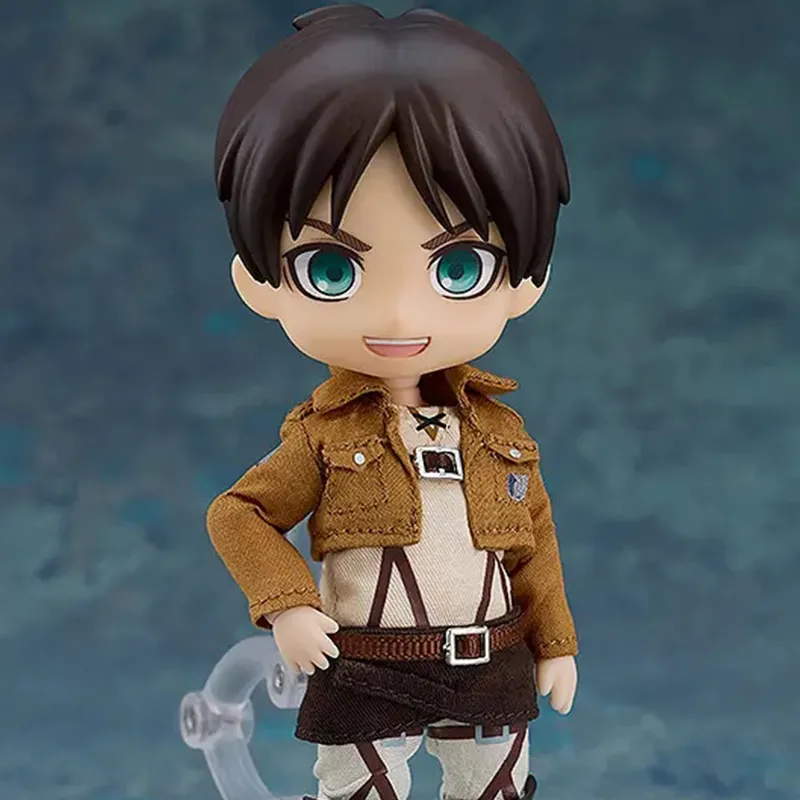 GSC Clay Doll, Attack On Titan, Eren Yeager Chibi Figures 14cm-2