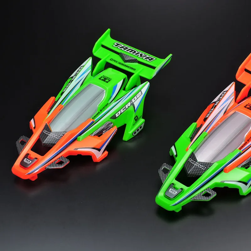 Tamiya Mini 4WD Car, Neon Green DCR 02 Model Kits 4.2cm-3