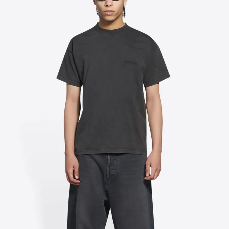 Balenciaga T Shirts Men Gray-5