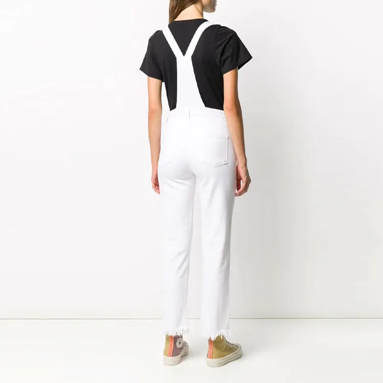 J BRAND Overalls Women's White-2