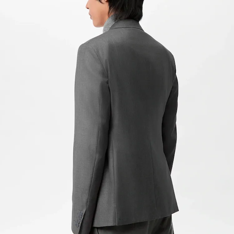 LOUIS VUITTON SS22 Business Suit Coat Men's Gray-4