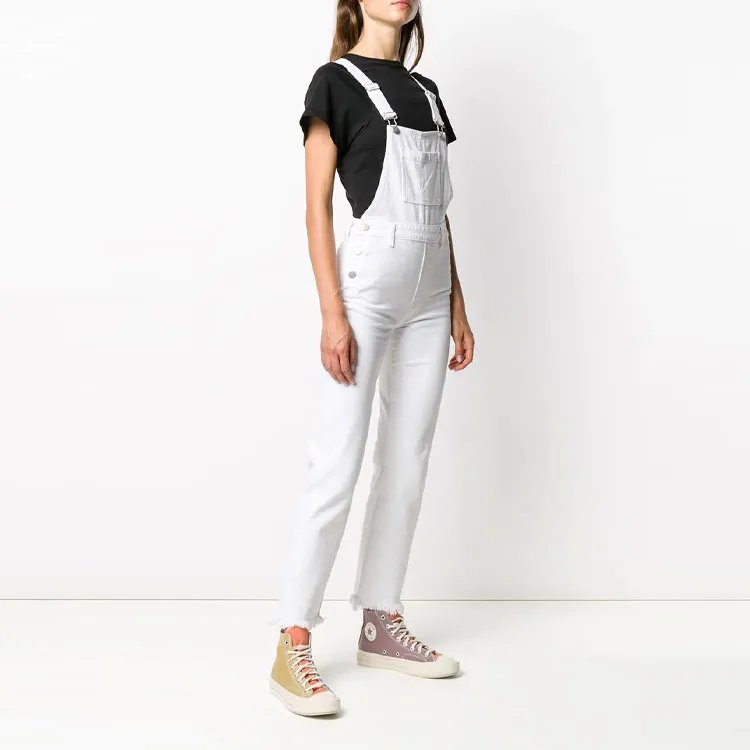 J BRAND Overalls Women's White-3