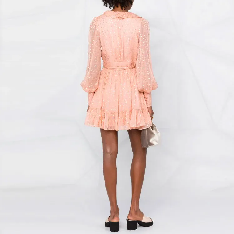 Zimmermann Long-Sleeved Dresses Women's Pink-2