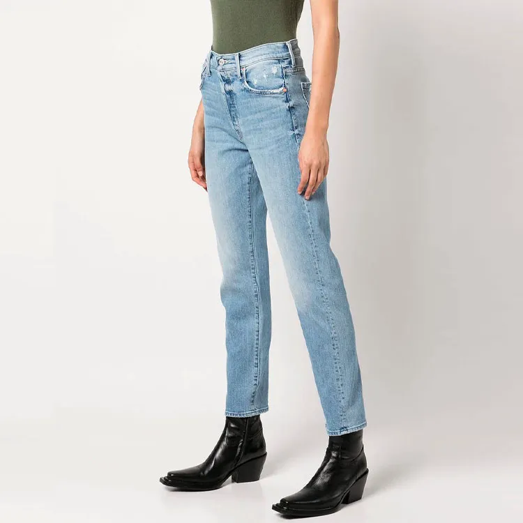 MOTHER Distressed Skinny Jeans-1