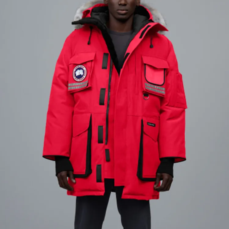 Canada Goose Snow Mantra Series Down Jacket Winter Men's Red-1