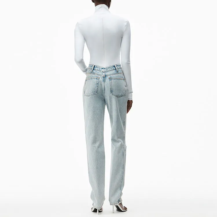Alexander Wang Jeans Women's Bleached White-2