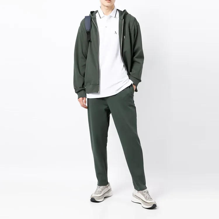 ARMANI EXCHANGE Knitted Sweatpants Men Green-1