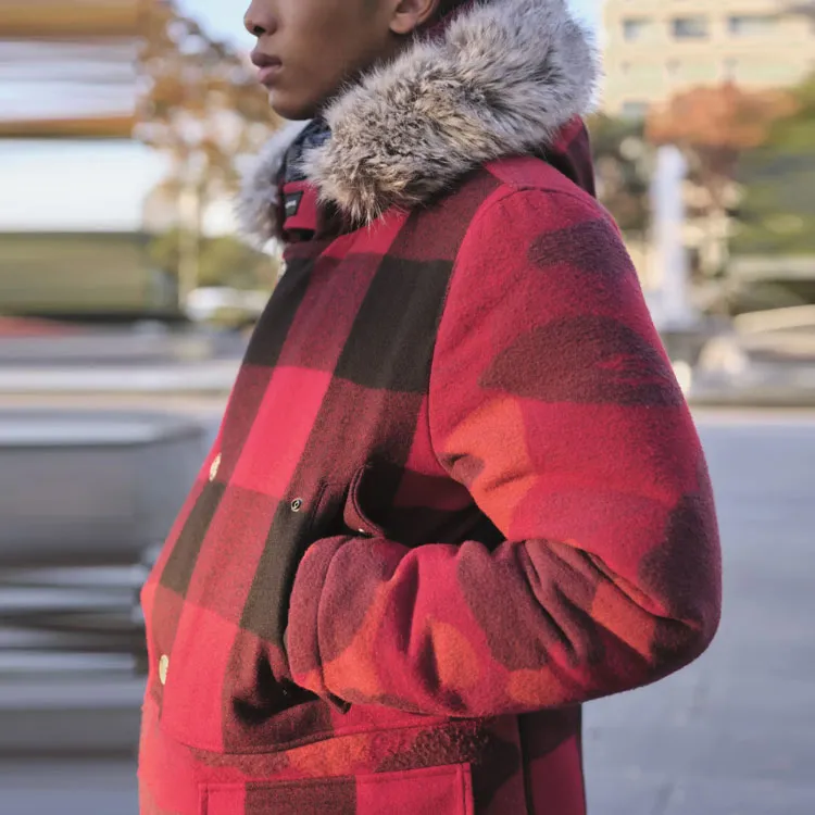 A BATHING APE X Woolrich Arctic Parka-2