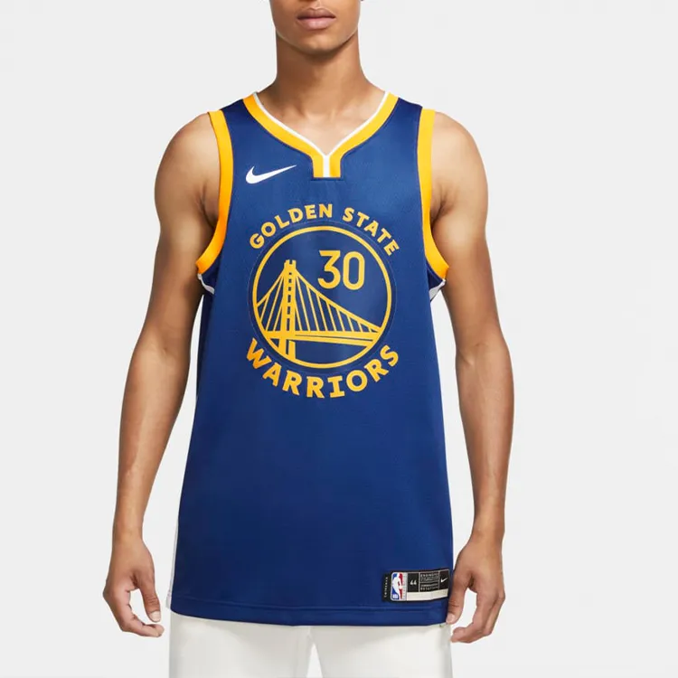 Nike Stephen Curry Warriors Icon Edition 2020 Jersey-3