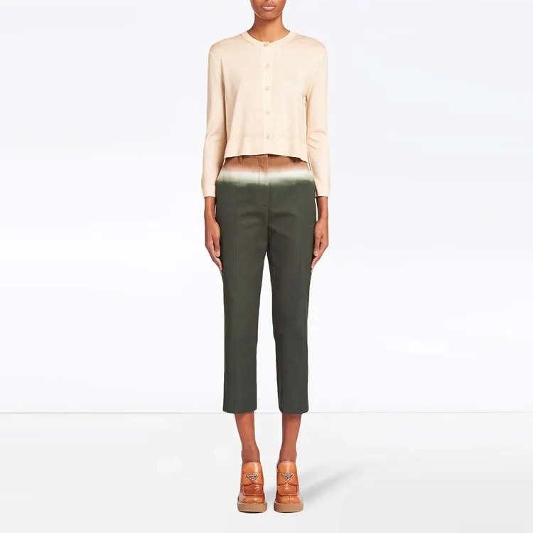 PRADA Cashmere Sweaters Women's Beige-1