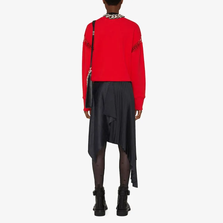 Givenchy Sweatshirts Women's Red-2