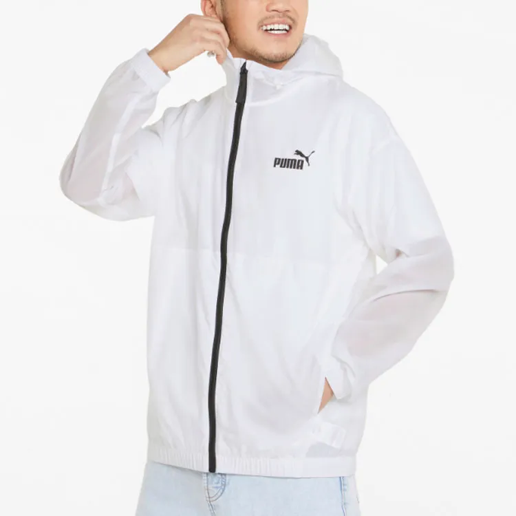 PUMA ESS Jackets Men White-3