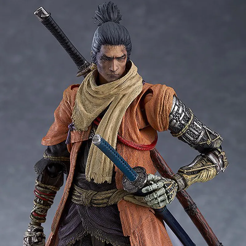MAX Factory Figma#483 Lone Wolf, Shadow Passes Twice, Lone Wolf Action Figures 15.5cm-3