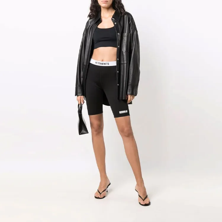 Vetements Cycling Pants Women's Black-1