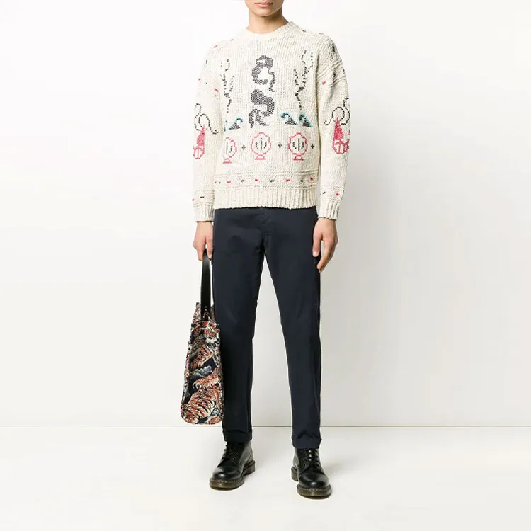 KENZO Sweaters Men White-1