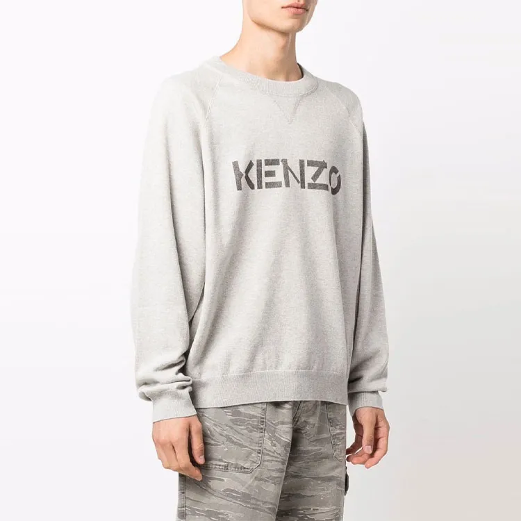 KENZO Sweaters Men Gray-4