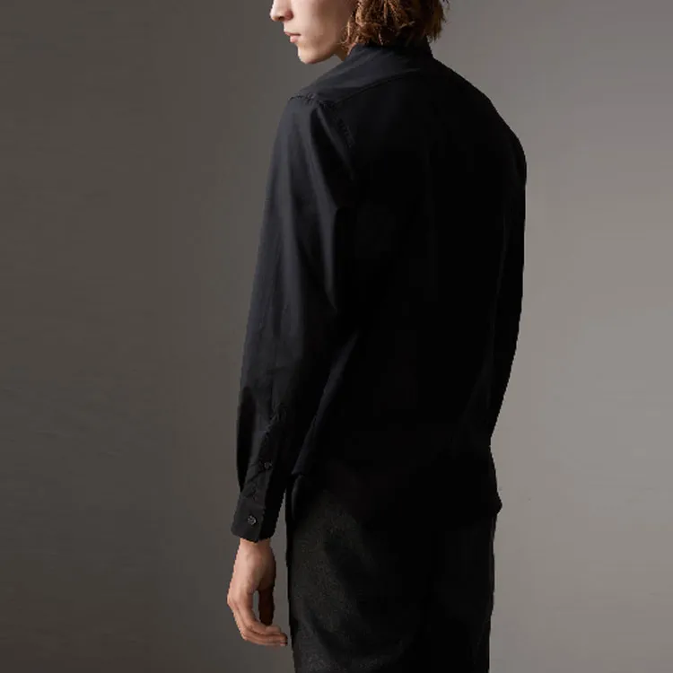 Burberry Shirts Men Black-2