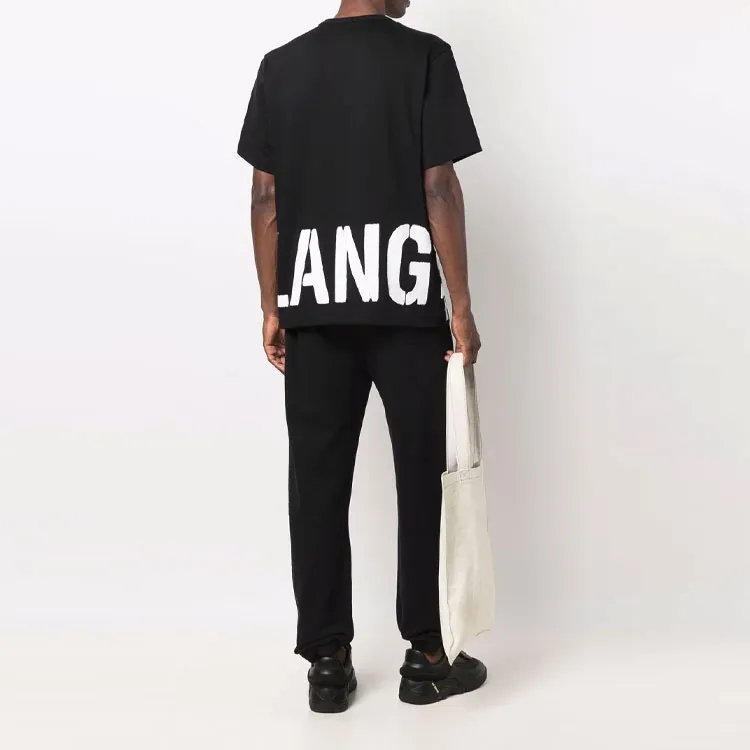 Helmut Lang T-Shirts Men Black-3