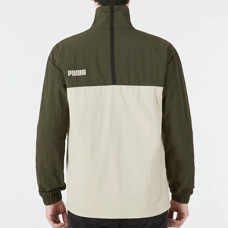PUMA Jackets Men Olive Green-2