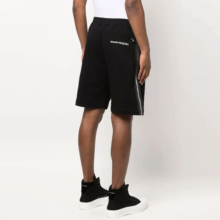 Alexander McQueen Side Zip detail Shorts-2