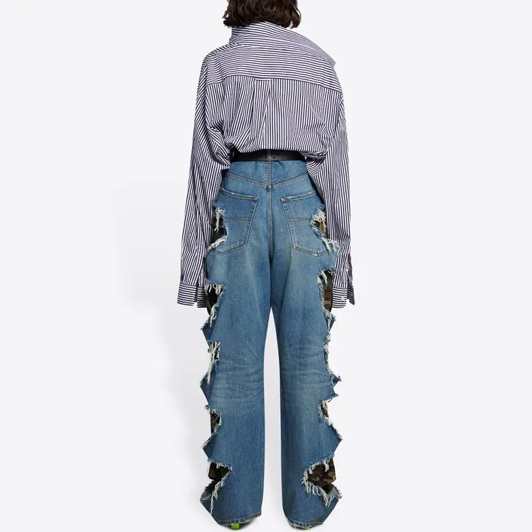 Balenciaga Jeans Women's Blue-3