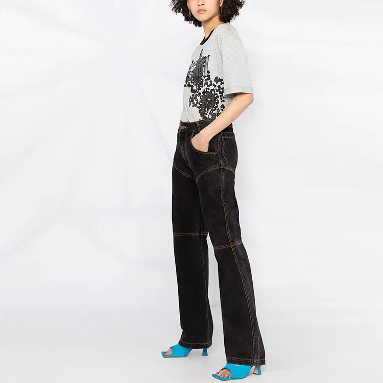 FENDI T-Shirts Women's Gray-3
