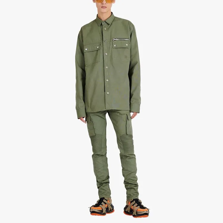 BALMAIN Embroidered Logo Shirt-1