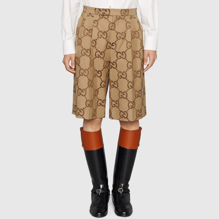 GUCCI Jumbo Gg Canvas Shorts-2
