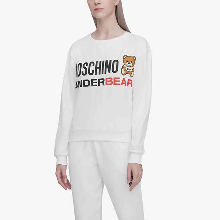 MOSCHINO Sweatshirts Women's White-3