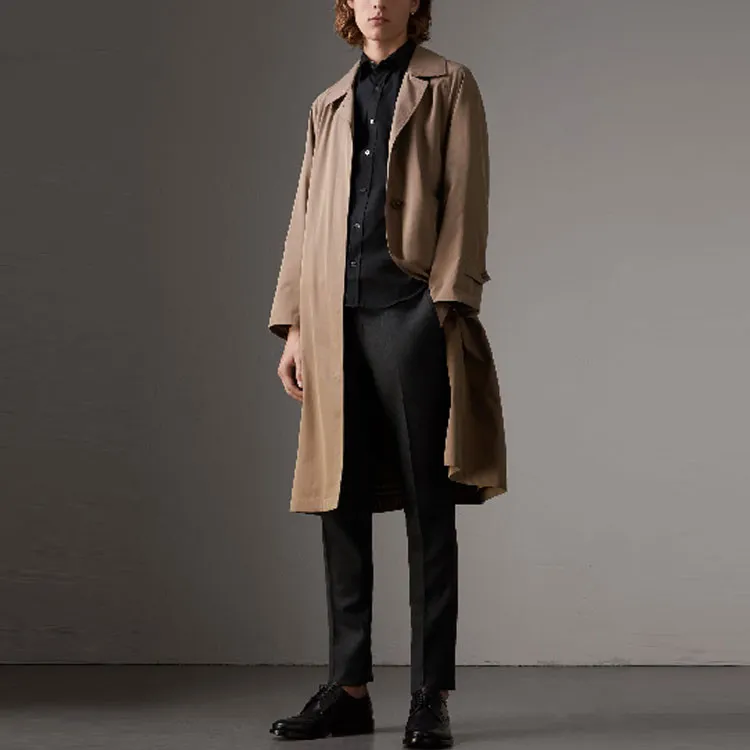 Burberry Shirts Men Black-4