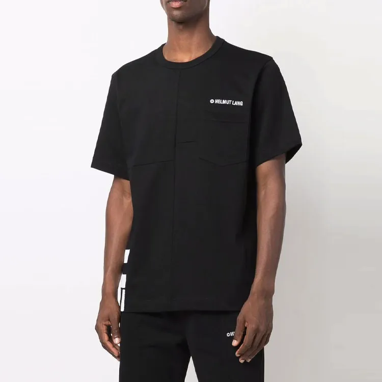 Helmut Lang T-Shirts Men Black-1