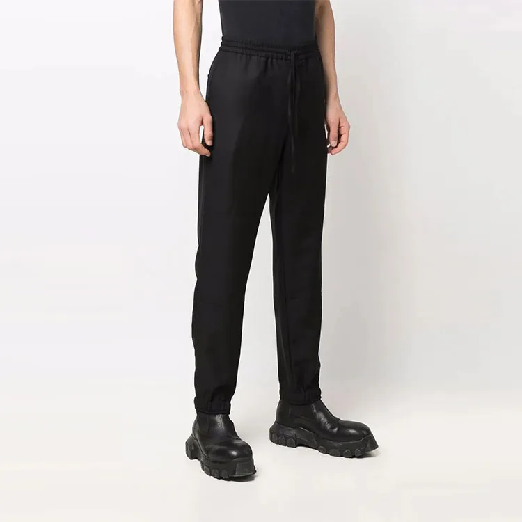 Alexander McQueen High Waist Straight Leg Trousers-3