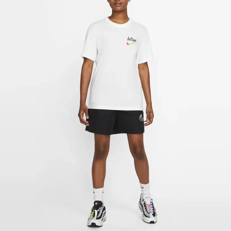 Nike T Shirts Unisex White-1