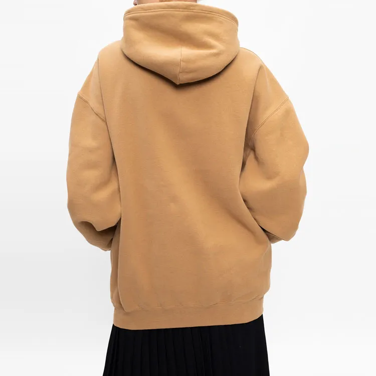 Balenciaga Logo Hoodie 'Brown'-4