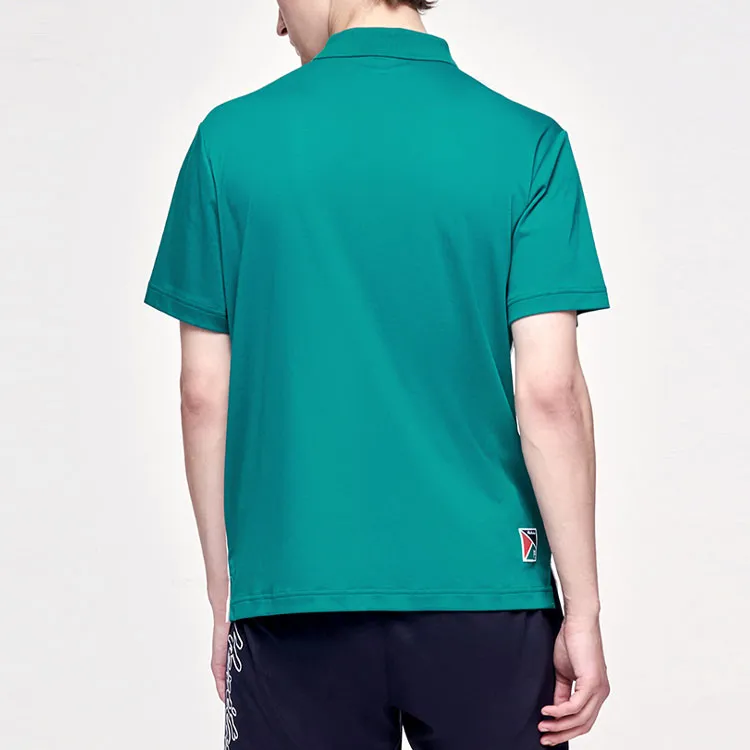 FILA Polo Shirts Men Dark Iron Green-3