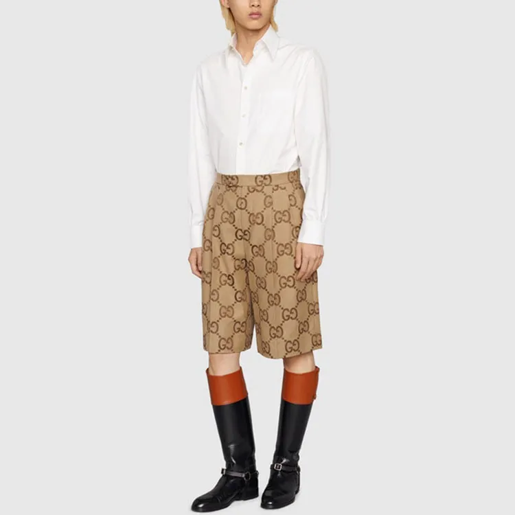 GUCCI Jumbo Gg Canvas Shorts-1