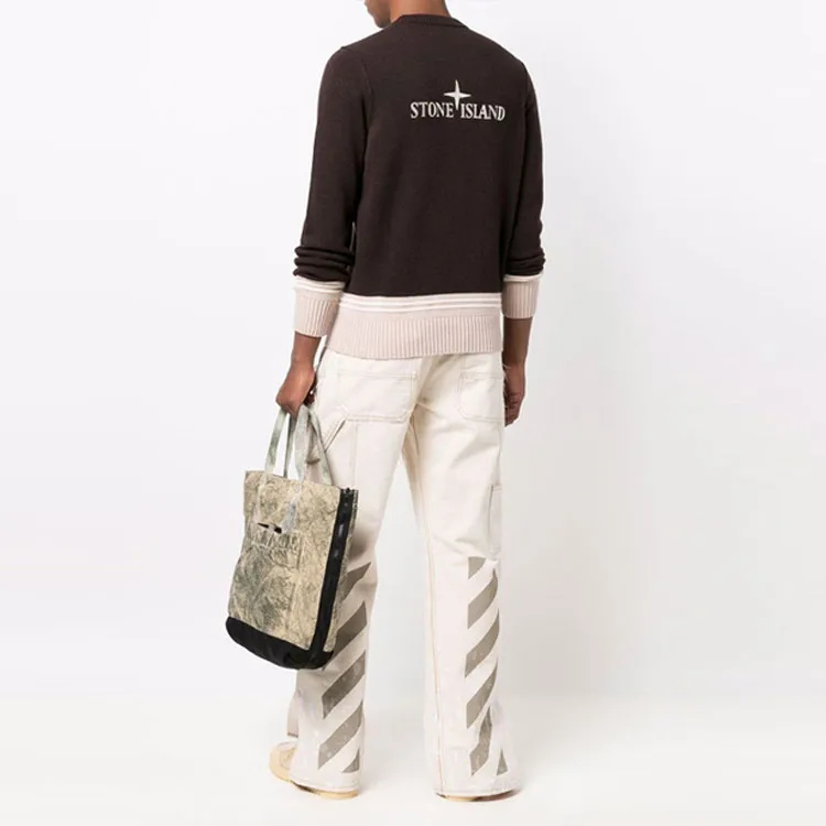 STONE ISLAND Sweaters Men Brown-3