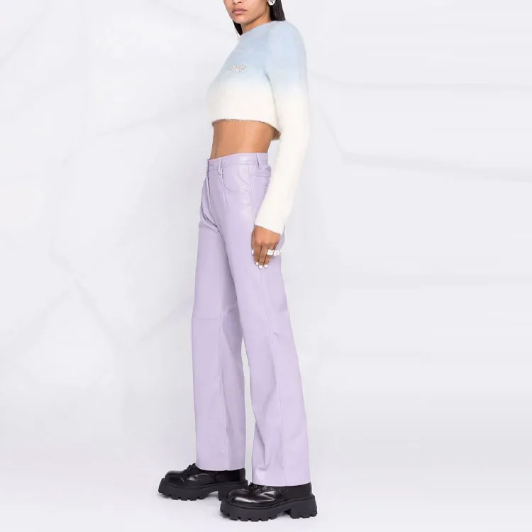 GCDS FW21 Slim Fit Sweater Women's Blue-3