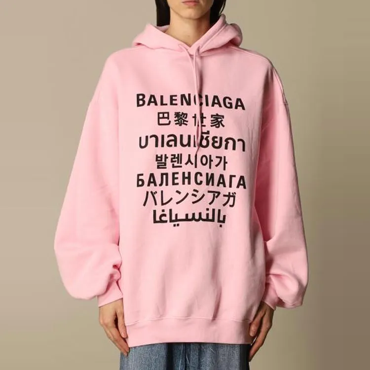 Balenciaga Sweatshirt Women's Pink-2