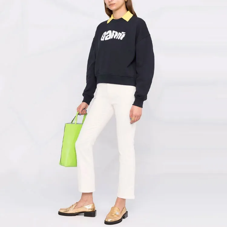 GANNI SS23 Sweatshirt Women's Blue-2