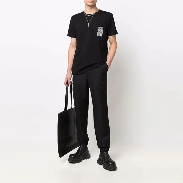 Alexander McQueen High Waist Straight Leg Trousers-2