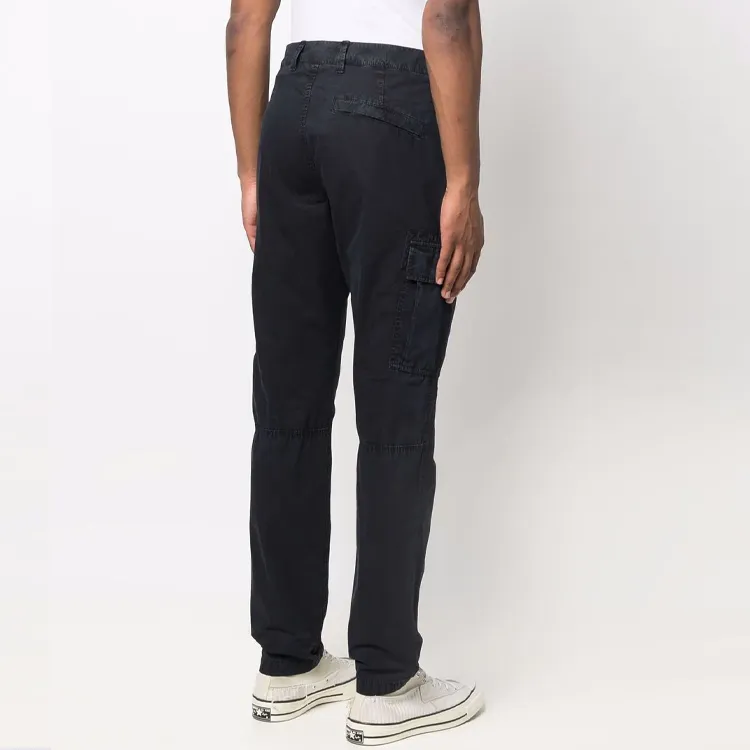 STONE ISLAND Cargo Pants Men Blue-3