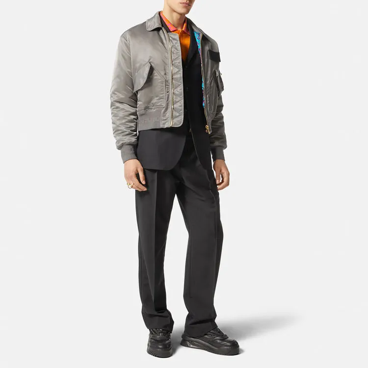 VERSACE Polo Shirts Men Orange-3