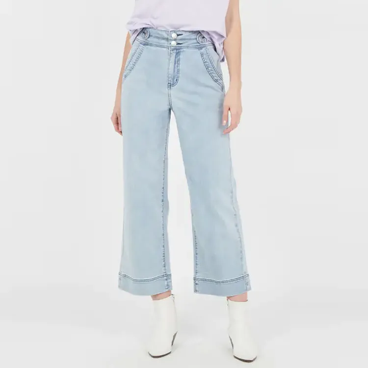 SUNCOO Jeans Women's Light Blue-2