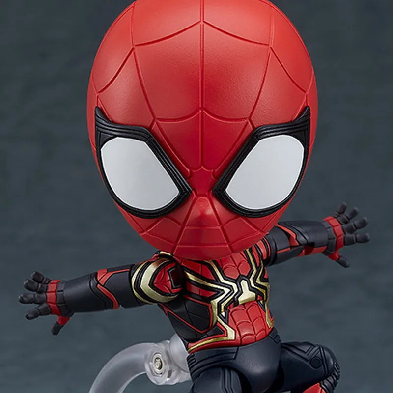 GSC Spider Man Nendoroid No.1917 'The Hero Without A Return' Chibi Figures 10cm-1
